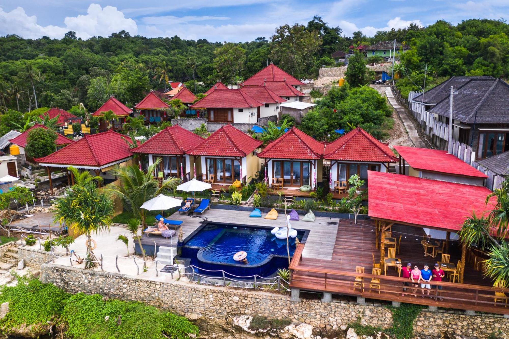 נוסה-למבונגן Nusa Veranda Sunset Villas & Restaurant מראה חיצוני תמונה