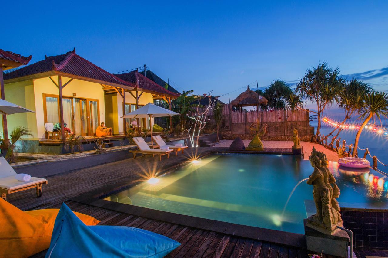 נוסה-למבונגן Nusa Veranda Sunset Villas & Restaurant מראה חיצוני תמונה